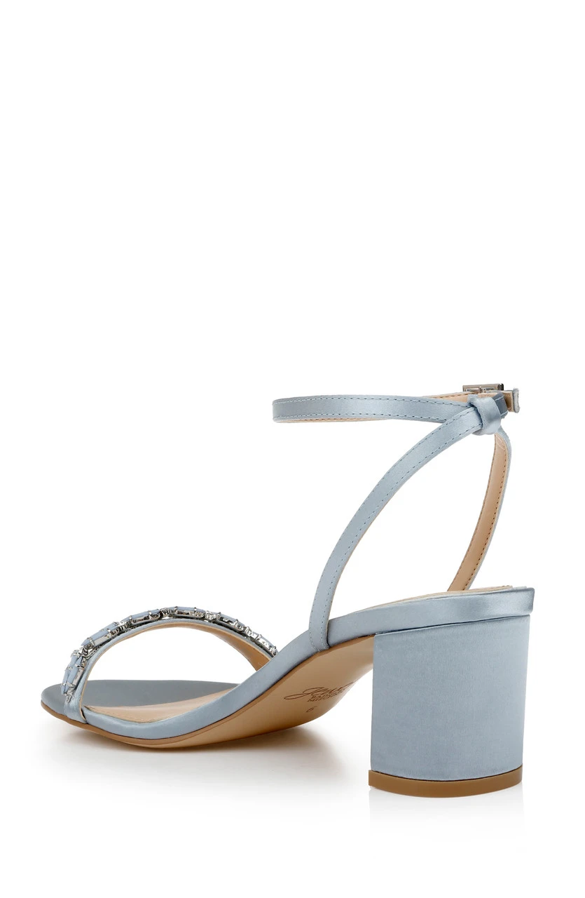 Jewel Badgley Mischka Danni Low Block Heel Sandal 11 Jewel Badgley Mischka Danni Low Block Heel Sandal - Image 9