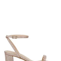 Jewel Badgley Mischka Danni Low Block Heel Sandal 30 Jewel Badgley Mischka Danni Low Block Heel Sandal -Badgley Mischka shop DANNI JW4315 ROSGLT 2 29282.1645043632