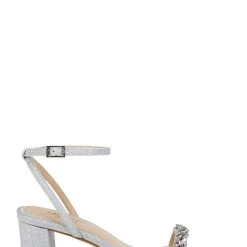 Jewel Badgley Mischka Danni Low Block Heel Sandal 33 Jewel Badgley Mischka Danni Low Block Heel Sandal -Badgley Mischka shop DANNI JW4315 SILGLT 2 15719.1645043632