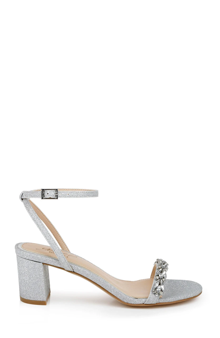 Jewel Badgley Mischka Danni Low Block Heel Sandal 16 Jewel Badgley Mischka Danni Low Block Heel Sandal - Image 14