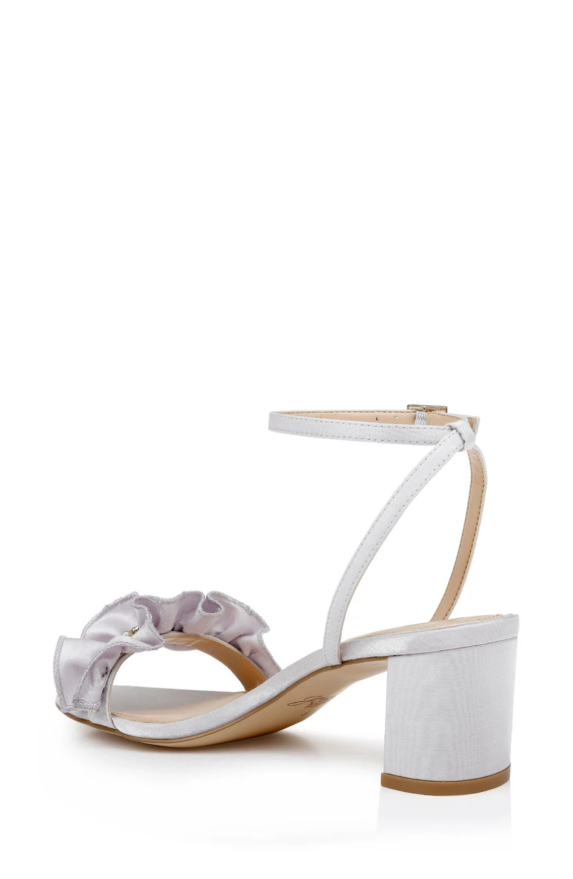 Jewel Badgley Mischka Desirie Ruffle Block Heel Sandal 8 Jewel Badgley Mischka Desirie Ruffle Block Heel Sandal - Image 6