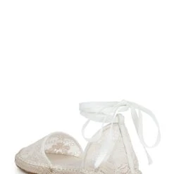 Jewel Badgley Mischka Devisha Lace Espadrille -Badgley Mischka shop DEVISHA JW4331 CREAM 3 26274.1645554999