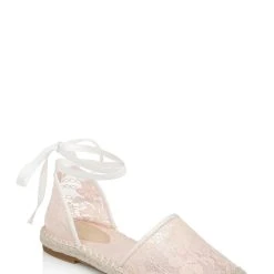 Jewel Badgley Mischka Devisha Lace Espadrille -Badgley Mischka shop DEVISHA JW4331 PALEPK 1 39743.1673494492