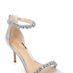 Jewel Badgley Mischka Dustyn Ankle Strap Sandal -Badgley Mischka shop DUSTYN JW4364 STBLST 1 55120.1658875569
