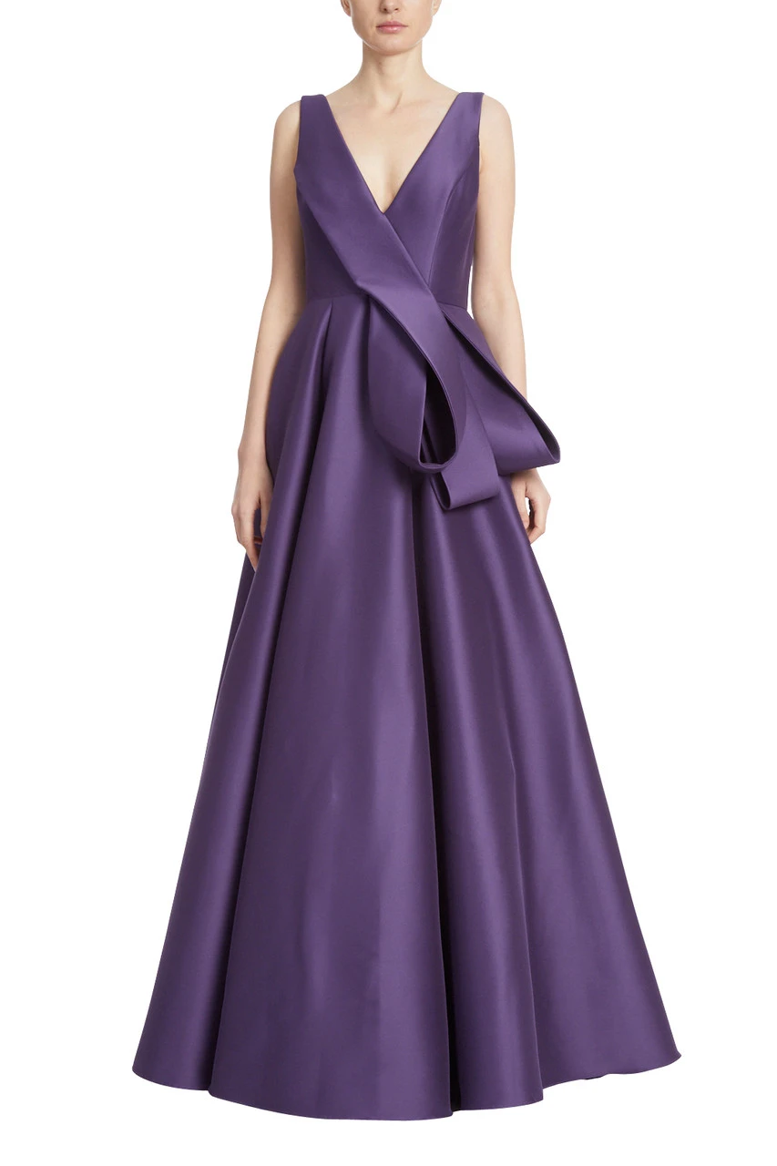 Badgley Mischka Violet Loop Ballgown 3 Badgley Mischka Violet Loop Ballgown