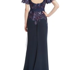 Badgley Mischka Beaded Lace Gown -Badgley Mischka shop EG3819 NAMU 3 41825.1666735017