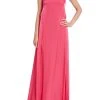 Badgley Mischka Beaded Flower Strap Maxi Gown -Badgley Mischka shop EG3910 FUSC 1 67484.1674599949