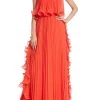 Badgley Mischka Sleeveless Pleated Octopus Gown -Badgley Mischka shop EG3918 PRSM 1 53432.1675971011