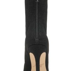 Jewel Badgley Mischka Eva Pointed Toe Bootie -Badgley Mischka shop EVA JW3642 BLK 7 COUNTER 11102.1630442756