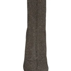 Jewel Badgley Mischka Eva Pointed Toe Bootie -Badgley Mischka shop EVA JW3642 SMK 4 FRONT VIEW 07200 34275.1609974840