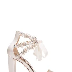 Badgley Mischka Everafter Embellished Block Heel -Badgley Mischka shop EVERAFTER MP5051 IVRSAT3 SIDE VIEW 19713 93581.1624950985