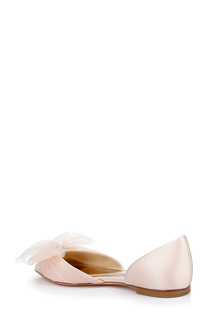 Badgley Mischka Fergie Tulle Pointed Toe Flat 5 Badgley Mischka Fergie Tulle Pointed Toe Flat - Image 3
