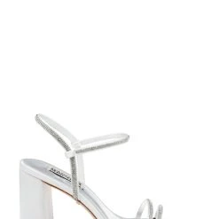Badgley Mischka Firey Bejeweled Block Heel Sandal -Badgley Mischka shop FIREY MP6728 WHTSAT 2 12199.1670620590