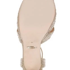 Badgley Mischka Fizzy Fantastic Rhinestone Bejeweled Platform -Badgley Mischka shop FIZZY MP6729 PLTTXL 6 09363.1670620605