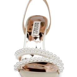 Badgley Mischka Flame Rhinestone Kitten Heel -Badgley Mischka shop FLAME MP6731 IVRSAT 4 83608.1669059785