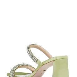 Badgley Mischka Frankie Bejeweled Block Heel Slide -Badgley Mischka shop FRANKIE MP6737 LIMSAT 3 62352.1670620635