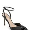 Jewel Badgley Mischka Gaby 2 Piece Stiletto 2 Jewel Badgley Mischka Gaby 2 Piece Stiletto -Badgley Mischka shop GABY JW4503 BLKSAT 1 50908.1662063360