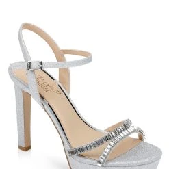 Jewel Badgley Mischka Gallant Platform Sandal -Badgley Mischka shop GALLANT JW4506 SILGLT 1 48927.1678473548