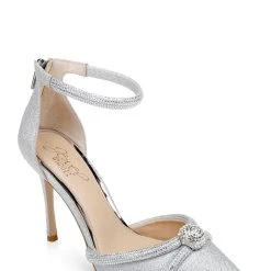 Jewel Badgley Mischka Geena Glamour Stiletto Heel -Badgley Mischka shop GEENA JW4511 SILGLT 1 96173.1678473335