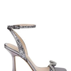 Jewel Badgley Mischka Gemma Stiletto Sandal -Badgley Mischka shop GEMMA JW4513 SMKGLT 2 42695.1661986589