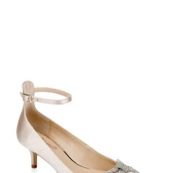 Jewel Badgley Mischka Geranium Kitten Heel Pump -Badgley Mischka shop GERANIUM JW4521 CHMSAT 1 04900.1663889328