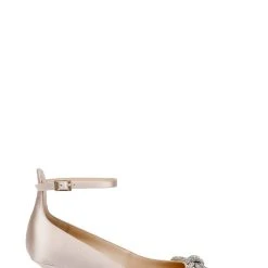 Jewel Badgley Mischka Geranium Kitten Heel Pump -Badgley Mischka shop GERANIUM JW4521 CHMSAT 2 46725.1661986677