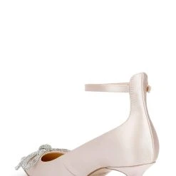 Jewel Badgley Mischka Geranium Kitten Heel Pump -Badgley Mischka shop GERANIUM JW4521 CHMSAT 3 50576.1661986677