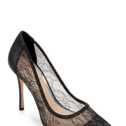 Jewel Badgley Mischka Gia Lace Pump