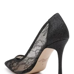 Jewel Badgley Mischka Gia Lace Pump -Badgley Mischka shop GIA JW4524 BLKLCE 3 39992.1661986717