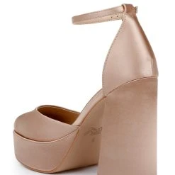 Jewel Badgley Mischka Giada Round Toe Platform -Badgley Mischka shop GIADA JW4525 ALMNUD 3 61570.1661986730