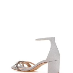 Jewel Badgley Mischka Giona Embellished Evening Shoe -Badgley Mischka shop Giona JW2399 SILGLT 2.1200 34698 14184.1625704533