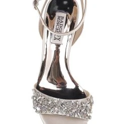 Badgley Mischka Ivanna Embellished Evening Shoe -Badgley Mischka shop IVANNA MP4807 IVRSAT 5 TOP VIEW 05919 37297.1624952643