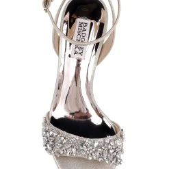 Badgley Mischka Ivanna Embellished Evening Shoe -Badgley Mischka shop IVANNA MP4807 PLTMSD 5 TOP VIEW 25546 51139.1624952643