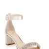 Jewel Badgley Mischka James Ankle Strap Block Heel -Badgley Mischka shop JAMES JW4105 CHMSAT 1 23669.1643162010