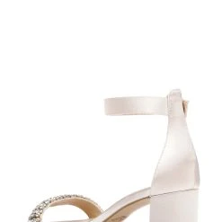 Jewel Badgley Mischka James Ankle Strap Block Heel 16 Jewel Badgley Mischka James Ankle Strap Block Heel -Badgley Mischka shop JAMES JW4105 CHMSAT 3 84806.1628712948