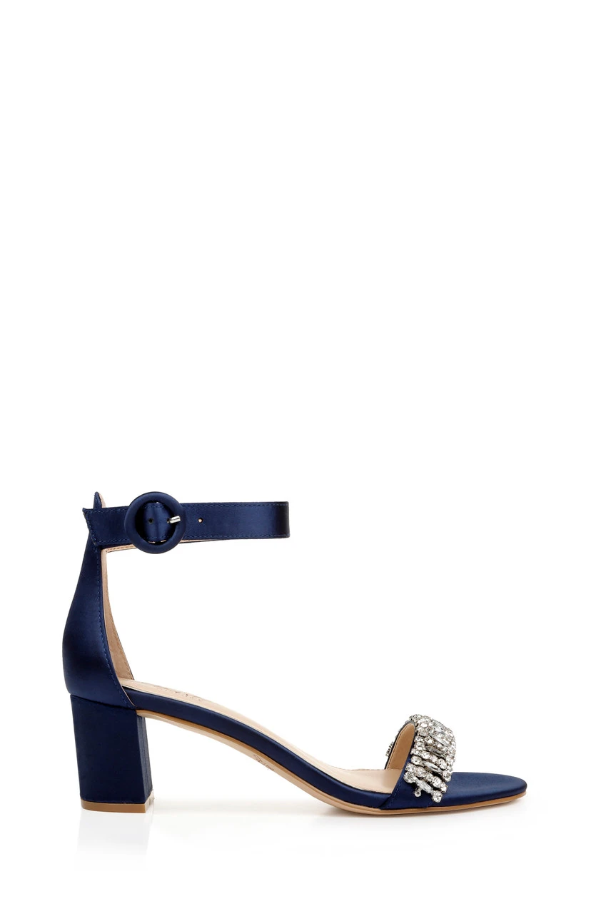 Jewel Badgley Mischka James Ankle Strap Block Heel 10 Jewel Badgley Mischka James Ankle Strap Block Heel - Image 8