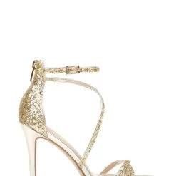Jewel Badgley Mischka Jolene Metallic Stiletto -Badgley Mischka shop JOLENE JW4156 GLDGLT 2 21143.1634063995