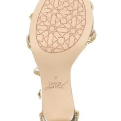 Jewel Badgley Mischka Jolene Metallic Stiletto -Badgley Mischka shop JOLENE JW4156 GLDGLT 6 88432.1634063995