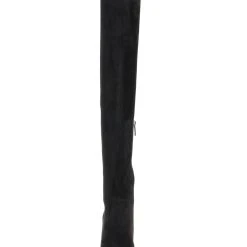 Jewel Badgley Mischka Joy Over-The-Knee Faux-Suede Boot -Badgley Mischka shop JOY JW4141 BLKMIC 4 55959.1638126209