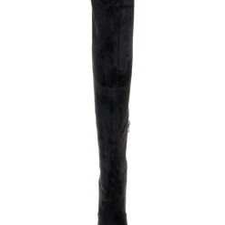 Jewel Badgley Mischka Joy Over-The-Knee Faux-Suede Boot -Badgley Mischka shop JOY JW4141 BLKMIC 5 94903.1638126209