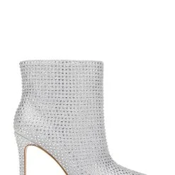 Jewel Badgley Mischka Jude Rhinestone Ankle Bootie -Badgley Mischka shop JUDE JW4135 SILGLT 2 40007.1628713197
