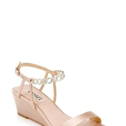 Badgley Mischka Kaelyn Mid Wedge Heel -Badgley Mischka shop KAELYN MP6203 SFTBLS 1 59228.1638394339
