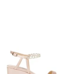 Badgley Mischka Kaelyn Mid Wedge Heel -Badgley Mischka shop KAELYN MP6203 SFTBLS 2 44917.1638394339