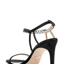 Badgley Mischka Kai Stiletto Heel -Badgley Mischka shop KAI MP6204 BLKSAT 3 06455.1638394355