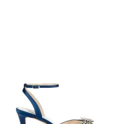 Badgley Mischka Kaley Pointed Toe Stiletto -Badgley Mischka shop KALEY MP6207 NVYSAT 2 19268.1638394401