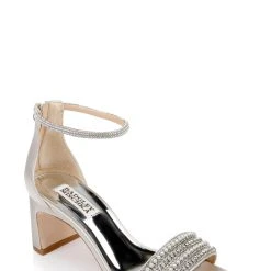 Badgley Mischka Kameryn Open-Toe Block Heel -Badgley Mischka shop KAMERYN MP6209 MRNFOG 1 18876.1668121849