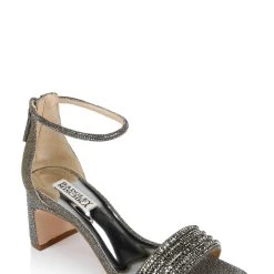 Badgley Mischka Kameryn Open-Toe Block Heel -Badgley Mischka shop KAMERYN MP6209 PWTTXL 1 89036.1664047937