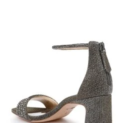 Badgley Mischka Kameryn Open-Toe Block Heel -Badgley Mischka shop KAMERYN MP6209 PWTTXL 3 39943.1657579061