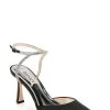 Badgley Mischka Kamilah Pointed Toe Stiletto -Badgley Mischka shop KAMILAH MP6210 BLKSAT 1 13004.1643161334
