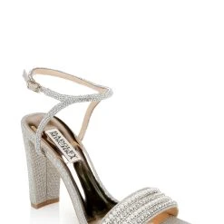 Badgley Mischka Kari Block Heel -Badgley Mischka shop KARI MP6211 PLATNM 1 85592.1673488185